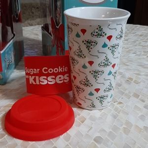 NWT Hershey's Kisses Ceramic Travel Mug              ☆